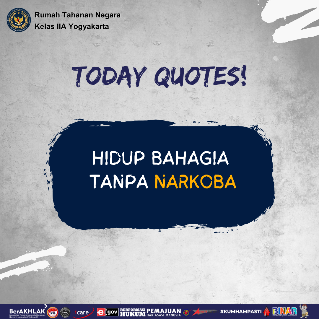 Hidup Bahagia, Tanpa Narkoba!!!