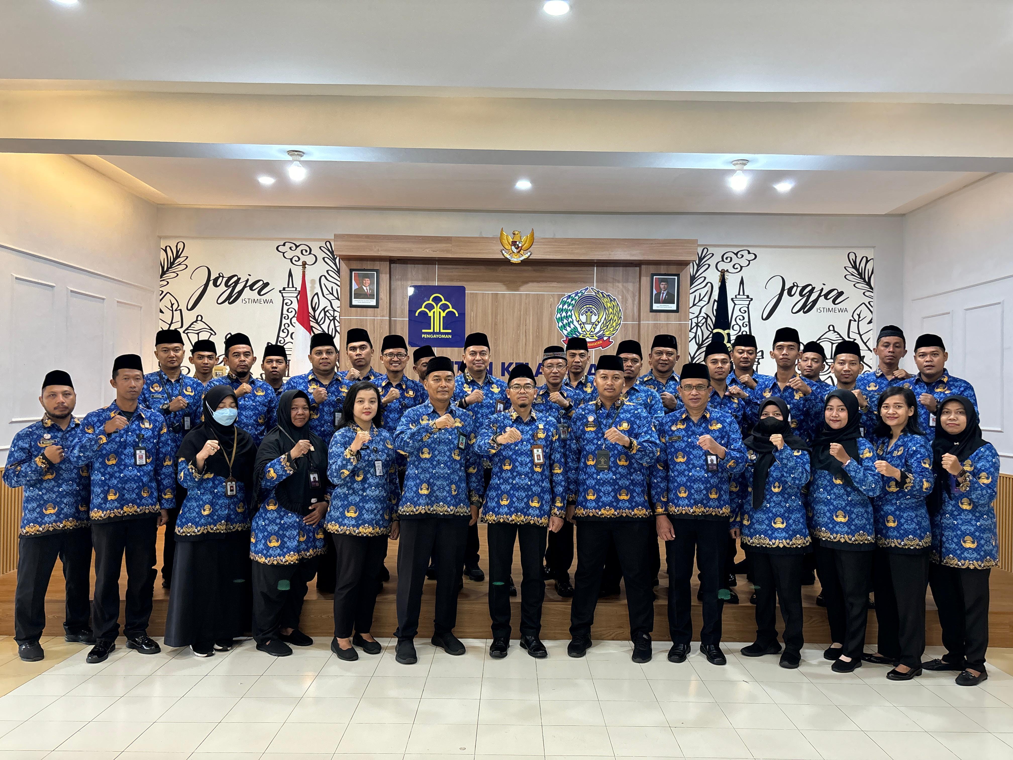 Rutan Jogja Gelar Upacara Khidmat Peringatan HUT Korpri ke-53